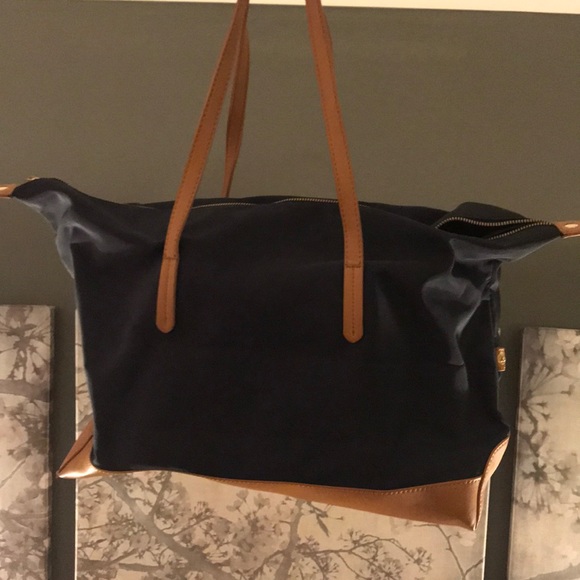 Tommy Hilfiger Navy & Tan Bag - Picture 4 of 6